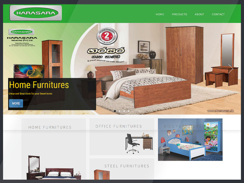 harasara is a large furniture factory in Mawathagama, Kurunegala, offering you wide range of modern furniture products. Since Harasara was established, it has achieved a nimble success and has expanded over thousand of dealers and Customers to conduct as a one of the largest furniture manufacturer in the country.